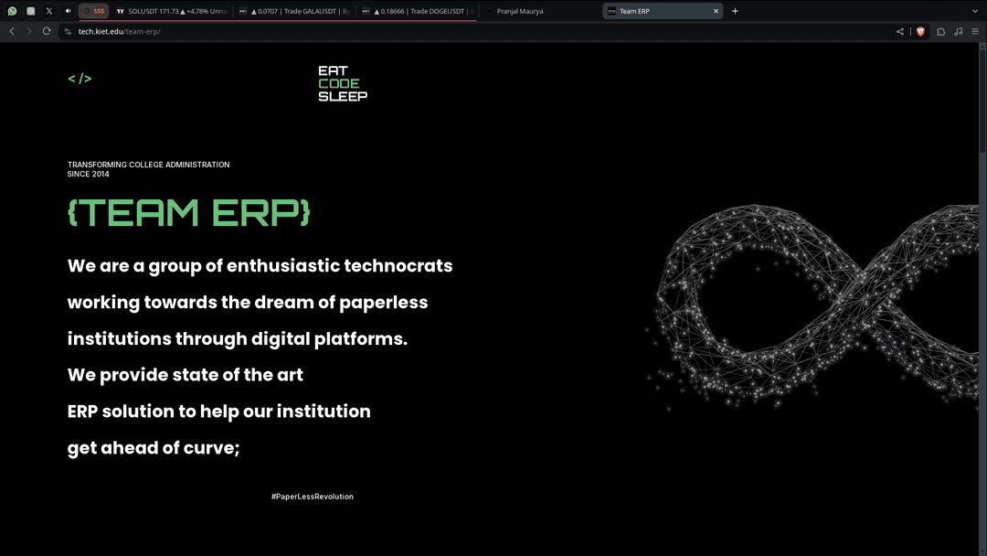 TEAM-ERP Homepage